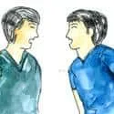 Kids Arguing (086) illustration