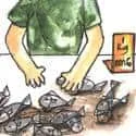 Selling Fish (201) illustration