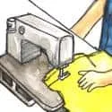 Sewing Clothes (228) illustration