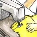 Repairing Clothes (294) illustration