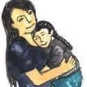 Carrying A Child (324) illustration