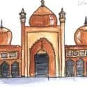 Mosque (326) illustration