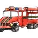 Fire Truck (342) illustration