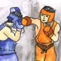 Boxing Match (388) illustration