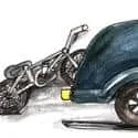 Bicycle Car Accident (537) illustration