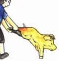 Catch Pig (539) illustration