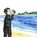 Take Photos Of Scenery (543) illustration