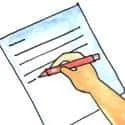 Writing Letter (547) illustration