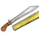 Parang Knife (618) illustration