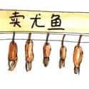 Selling Squid (641) illustration