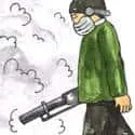 Fogging Mosquito (659) illustration