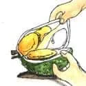 Open Durian (673) illustration