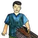 Selling Satay (705) illustration