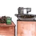 Selling Chestnuts (719) illustration