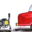 Motorcycle Car Crash Accident (721) illustration