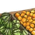 Selling Fruits (743) illustration