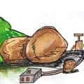 Rock Blasting (807) illustration