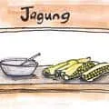 Selling Corn (810) illustration