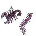 Scorpion And Centipede (841) illustration