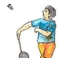 Play Badminton (891) illustration