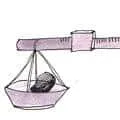 Weighing With Steelyard (958) illustration
