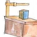 Weighing With Scale (959) illustration