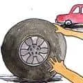 Reparing Tires (982) illustration