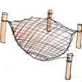 Drying Fishing Net (988) illustration