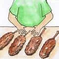 Selling Feather Brush (990) illustration