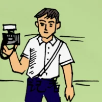 Photographer (0419) illustration