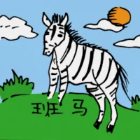 Zebra (0537) illustration