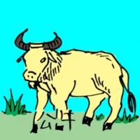 Bull (0573) illustration