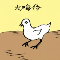 Young Turkey (0578) illustration