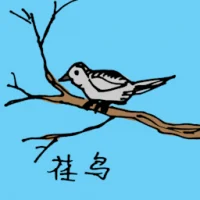 Flower Bird (0610) illustration