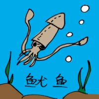 Squid (0638) illustration