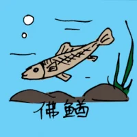 River Brown Fish (0647) illustration
