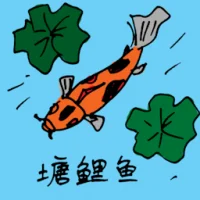 Japenese Koi (0674) illustration