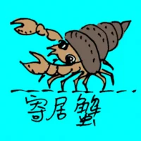 Hermit Crab (0712) illustration