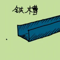 Iron Gutter (1406) illustration