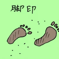 Footprints (1557) illustration