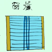Window Curtain (1670) illustration