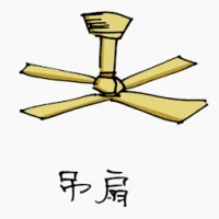 吊扇 (1782) illustration