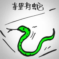 车里有蛇 (2222) illustration