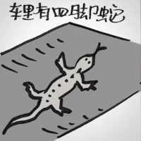 Lizard In The Car (2224) illustration