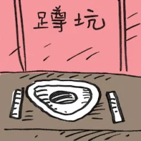 Squat Toilet (2296) illustration