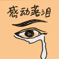 感动落泪 (2616) illustration