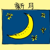 New Moon (3461) illustration