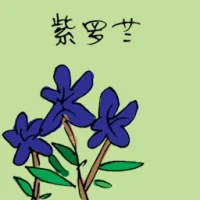 Violet (3481) illustration