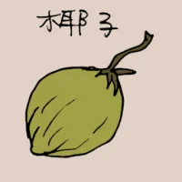 椰子 (3551) illustration