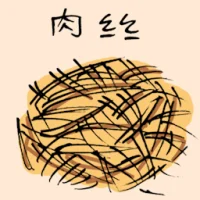 Shredded Meat (3569) illustration